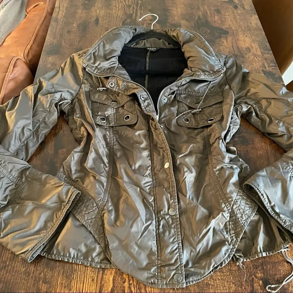 RAZA green utility jacket - Picture 5 of 14